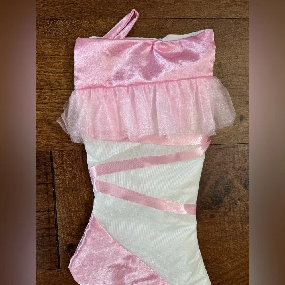 NWT ballerina ballet slipper shoe Christmas stockings 5 total 19”L each